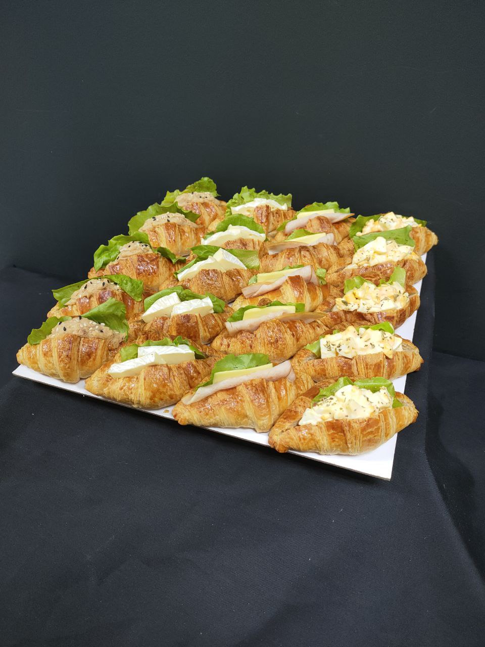 Mini Croissant Sandwhich Set (20pcs)